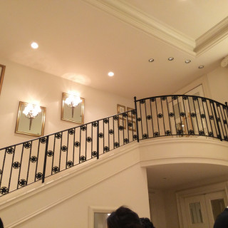 会場の階段