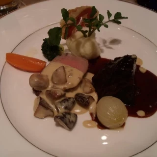 お肉もおいしかった。