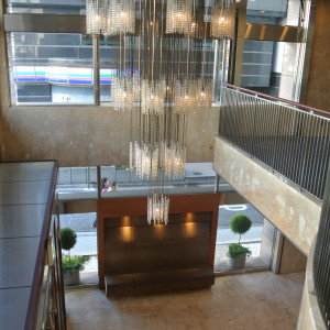 上から見たロビーの様子|358596さんの横浜国際ホテルの写真(65639)