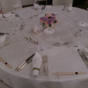 テーブルの大きさは2種類あり、選択可能|358678さんの横浜国際ホテルの写真(65220)