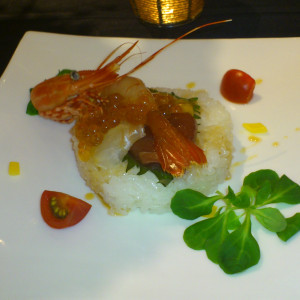 海鮮寿司　雲丹ソース仕立て|359121さんの弘前プラザホテルの写真(64098)