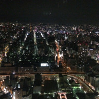 18：00ごろの名古屋の夜景です