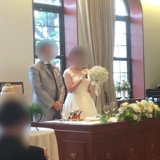 新郎新婦席