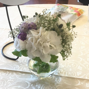 テーブル装花|359627さんのメーヤー・ライニンガーの写真(795741)