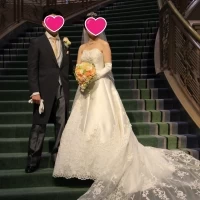 エントランスでの会談写真