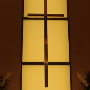 チャペルの十字架|360639さんのCITTA' WEDDING  （LA CITTADELLA内)の写真(153985)