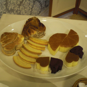 引き菓子の展示・試食もありました。|360700さんのブレスアスオール大阪の写真(68049)