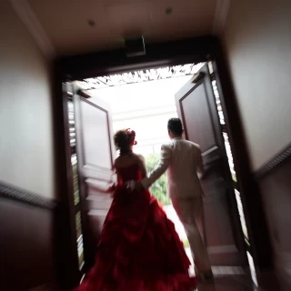 二人のスタートを象徴する一枚！