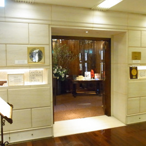 店への入り口|362085さんのアンティカ・オステリア・デル・ポンテの写真(94623)