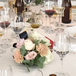 テーブルの装花|362485さんのMODO DI PONTEVECCHIO(モード ディ ポンテベッキオ)の写真(447269)