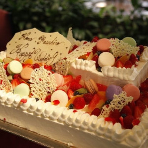 ウェディングケーキ。|362517さんのホテルマイステイズプレミア札幌パークの写真(74383)