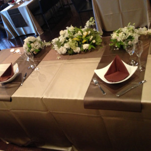 テーブルコーディネート|362731さんのe oriental banquet(イーオリエンタルバンケット)（営業終了）の写真(77966)