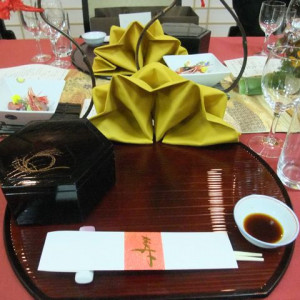 テーブルセッティング|362818さんの和風リゾートホテルKKR鎌倉わかみやの写真(75732)