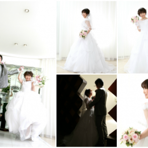 色んなポーズで撮影していただきました。|363649さんの小さな結婚式 仙台店の写真(81036)