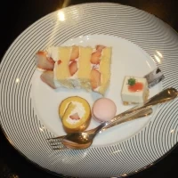 デザートビュッフェのケーキたちです。