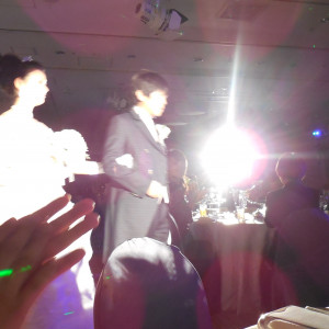模擬挙式に参列。スターレーザーのライティング演出が綺麗でした|364240さんのANAクラウンプラザホテル広島の写真(87541)