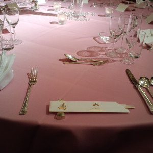 披露宴テーブル|364264さんのオークラアカデミアパークホテルの写真(82022)