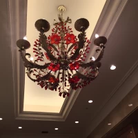 豪華なシャンデリア
