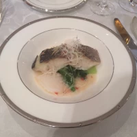 お魚料理です