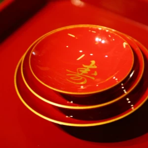 祝言の杯|365378さんのかやぶきの郷薬師温泉 旅籠（ウエディング取扱終了）の写真(88203)