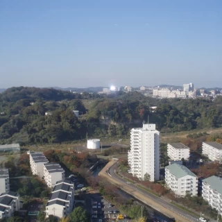 披露宴会場窓からの景色