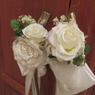 挙式会場・扉の装花