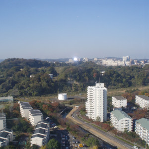 披露宴会場窓からの景色|366147さんの横浜テクノタワーホテルファミールの写真(90441)