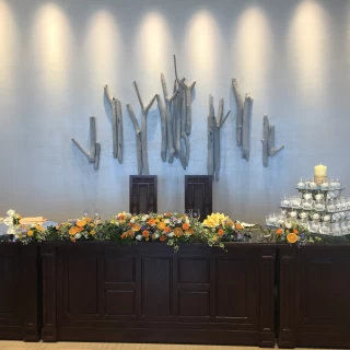 ナチュラルな感じの会場