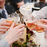 友人との乾杯
