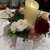 卓上の装花