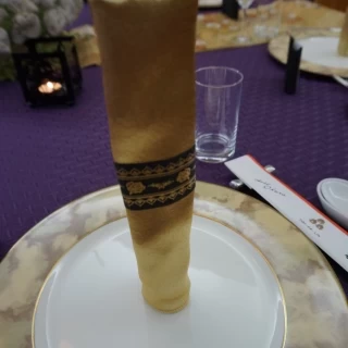 会場の雰囲気に合わせたナフキン