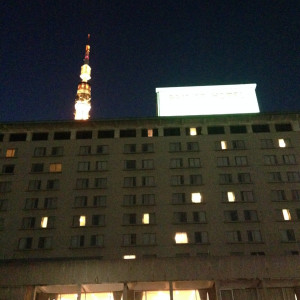 ホテル越しに東京タワーが見えました|367977さんの東京プリンスホテルの写真(99811)