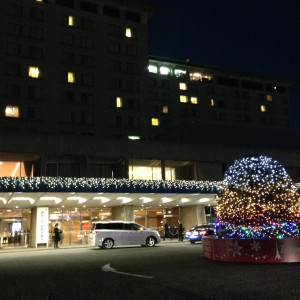 ホテルの外部はイルミネーションあり|367977さんの東京プリンスホテルの写真(99810)