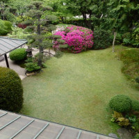 日本家屋〜2階から眺める庭園〜