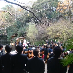 和装人前式での三々九度|369310さんの浮月楼の写真(124265)