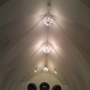 天井が高く開放感に溢れています|369525さんの聖バレンタイン教会の写真(108570)