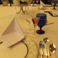試食会のテーブルコーディネート