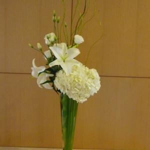 ホテル内に飾ってあったお花|370811さんのANAクラウンプラザホテルグランコート名古屋の写真(121659)