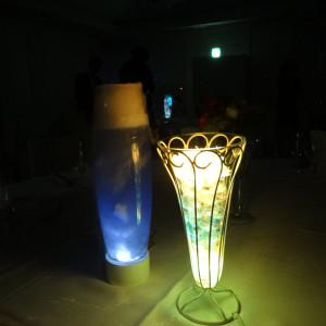 ドライアイスの演出と光の演出|371827さんのホテル メルパルク横浜の写真(118279)