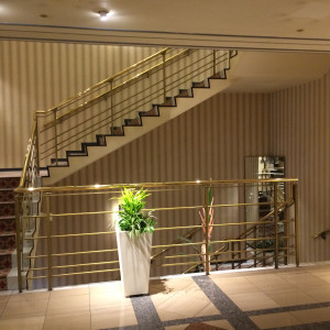 フロント横の階段|371968さんの西明石 ホテルキャッスルプラザの写真(120721)