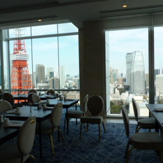 披露宴会場東京タワーが見えます