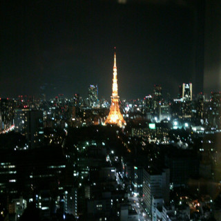 披露宴会場からの夜景