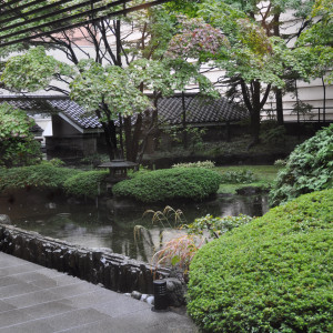 披露宴会場の庭|372228さんの札幌グランドホテルの写真(123169)