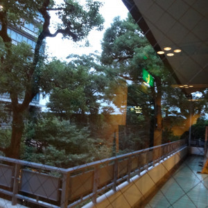 会場前からの景色(中庭)|372541さんの京都国際ホテルの写真(193987)