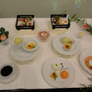 デザートセレクト　祝いそば・お寿司・シャーベットはオプション|372694さんのピュアフル松山の写真(125071)