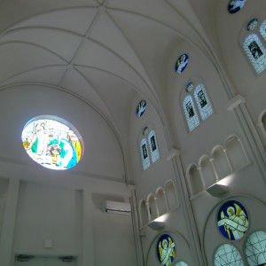 高い天井のチャペル|372751さんのピュアチャペル(Pure Chapel)の写真(125751)