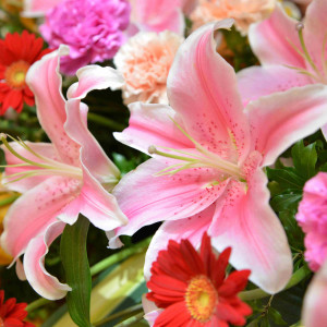 会場を飾った花（グランヴィア内の日比谷花壇）|372751さんのホテルグランヴィア岡山の写真(123633)