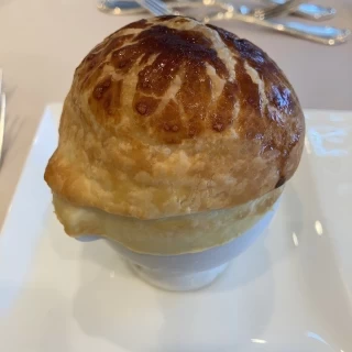 ポットパイのスープ