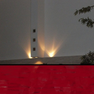 ライトアップされた和洋折衷竹林装飾|373289さんのメルパルク京都（営業終了）の写真(129896)