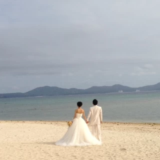 ビーチ撮影